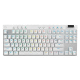 Logitech G PRO X TKL LIGHTSPEED Wireless Gaming Keyboard - White